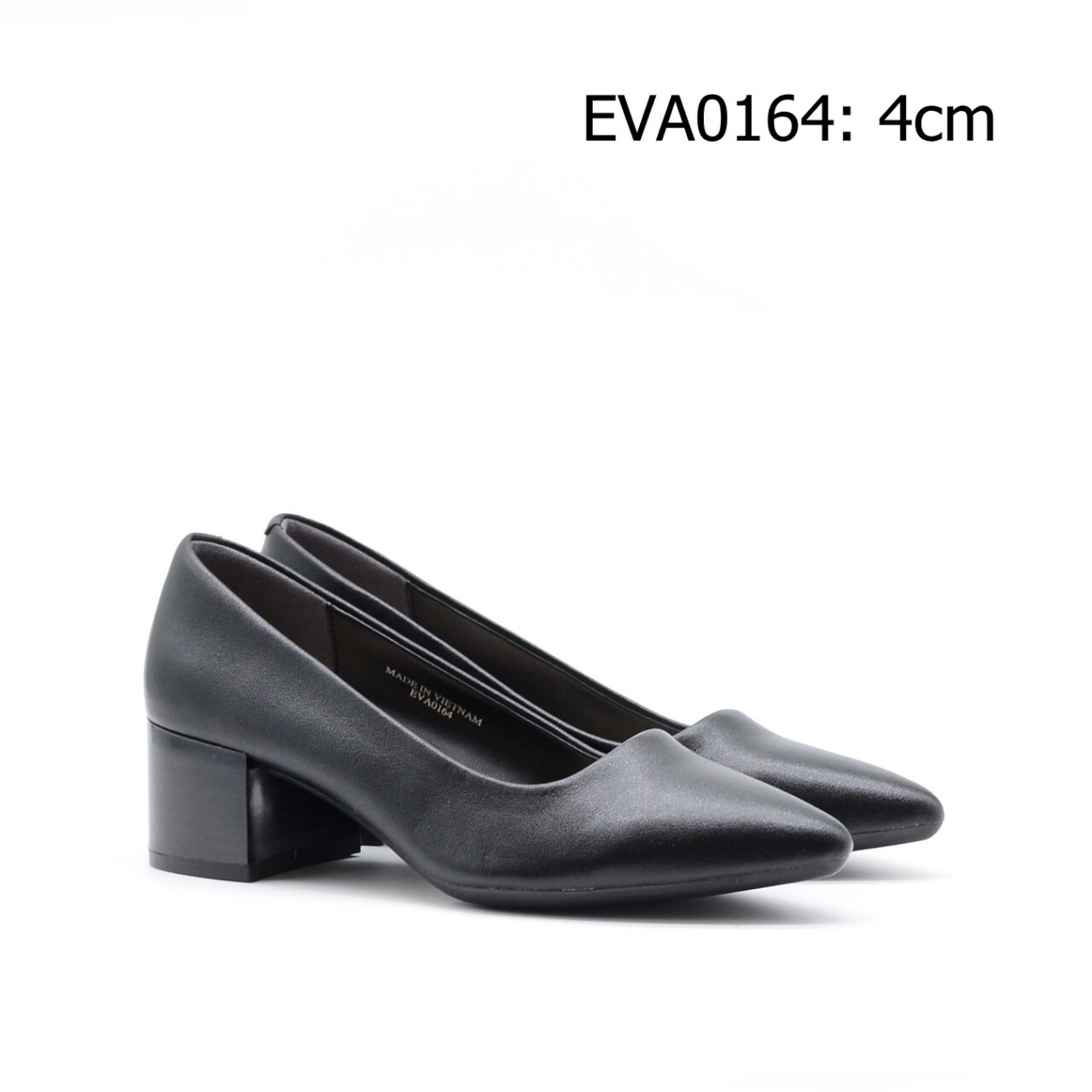 Giày công sở đế vuông EVA0164 cao 4cm mang lại nét đẹp trẻ trung, thanh lịch